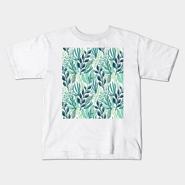 rainforest view Kids T-Shirt by beleafcreativ